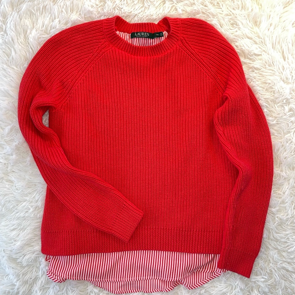 Red Polo Ralph Lauren Sweater